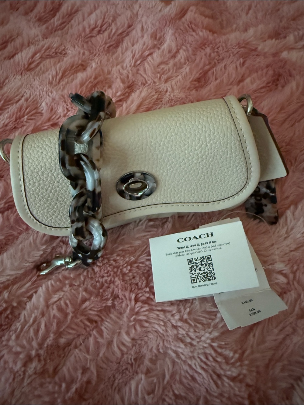 Coach mini wavy dinky bag